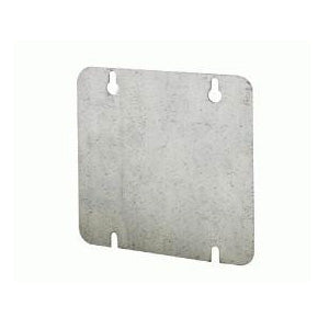 Couvercle plat pour boîte électrique carré - 4-11/16" (119 mm)