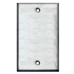 Couvercle en métal pour boîtier électrique simple - 4″ x 2-1/2″