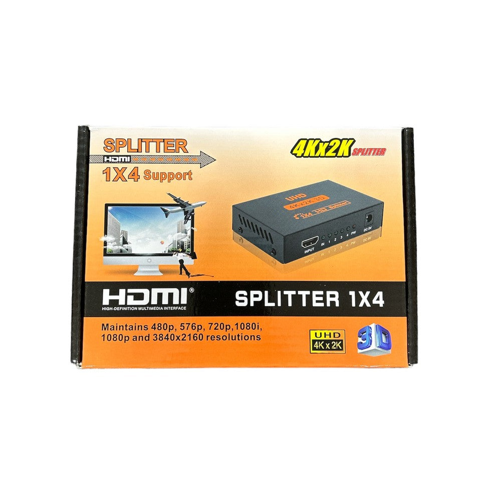 Répartiteur HDMI 4K Ultra HD 3D - 4 sorties