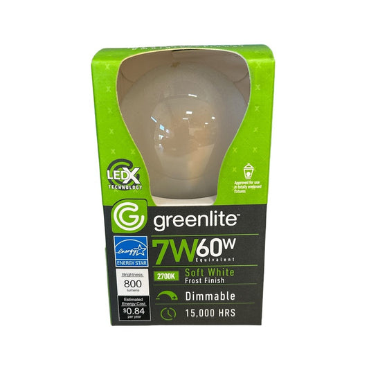 Ampoule LED à filament A19 graduelle 7W 2700K givrée