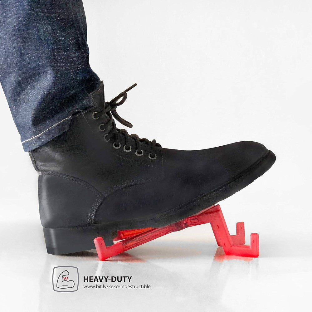 KEKO Support à Tablette Universel - Rouge (Emballage carton)
