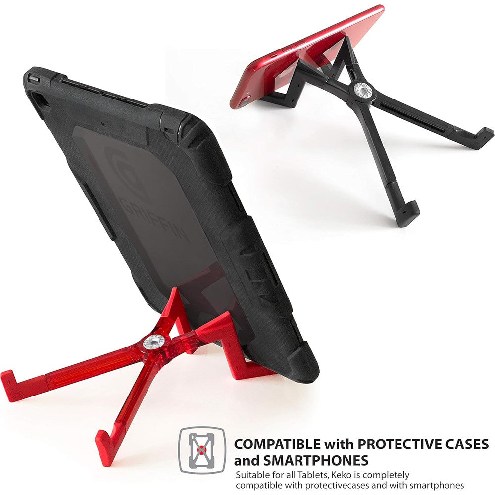 KEKO Support à Tablette Universel - Transparent (Emballage carton)