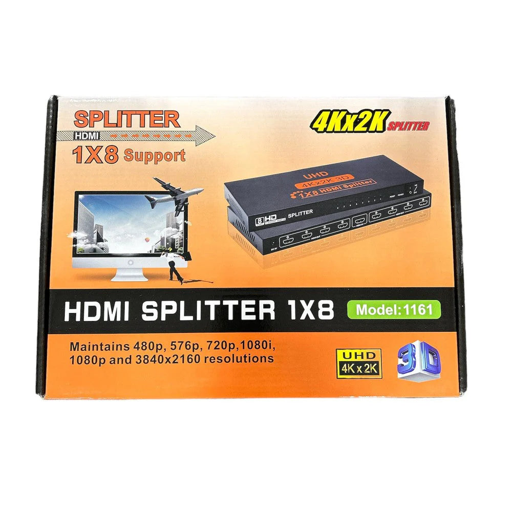 4K Ultra HD 3D HDMI Splitter - 4 outputs