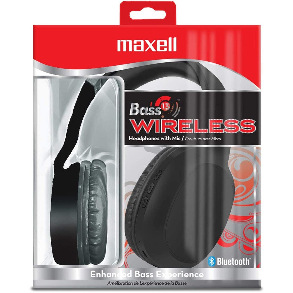 Casque d'écoute Bass 13 avec Bluetooth & micro - noir