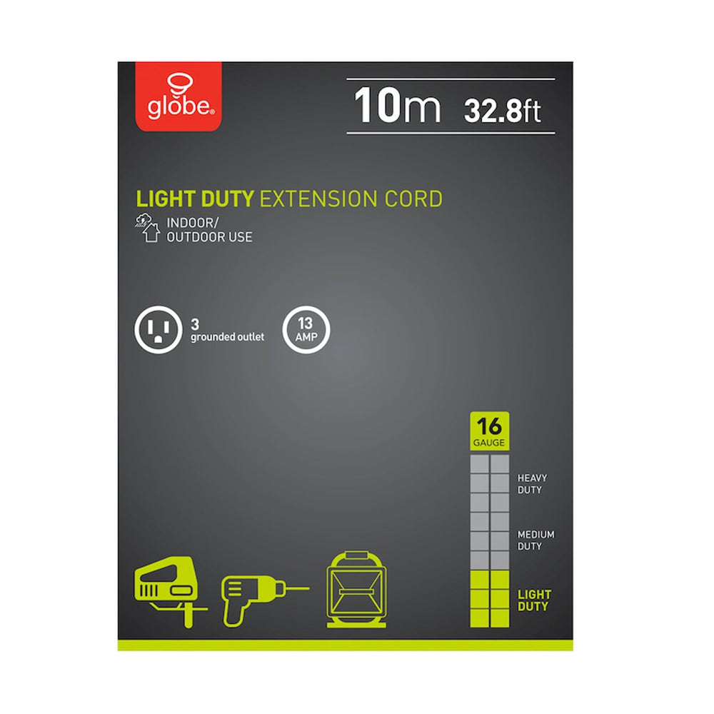 Rallonge électrique polyvalente 10m - intérieur/extérieur