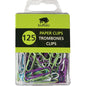 125 Paper Clips Vinyl Coated 28mm