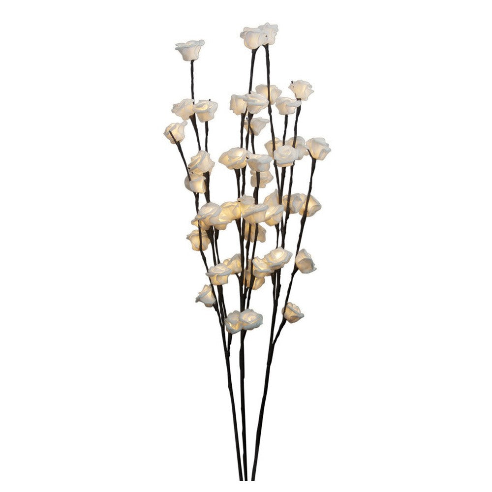 Rosier décoratif à 48 DEL - 120 V CA - Blanc