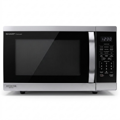 Sharp SMC1464KSC Countertop Microwave Inverter Technology Stainless Steel