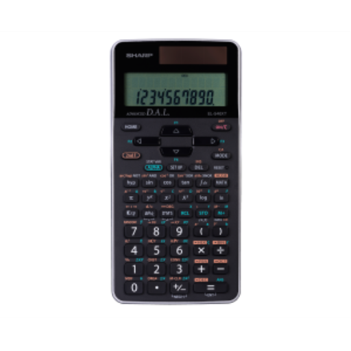 Sharp EL-546XTSL — Calculatrice scientifique 470 fonctions et logique algébrique directe