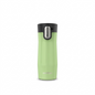 A high-resolution ecommerce hero shot of the Contigo West Loop 3.0 travel mug in Cucumber Frosted Pearl, displayed against a pure white background. The focus is sharp on the product details and brand logo.