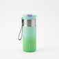 A high-resolution product shot of the Contigo 2234757 16oz Mint Spark Ombre dual sip water bottle on a white background.