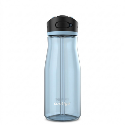 Pure, high-resolution hero shot of the Contigo Ashland 2.0 32oz water bottle in Glacier.