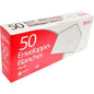 50 PK White Enveloppes No.10