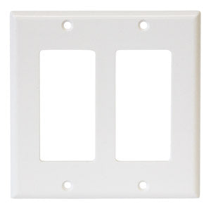 Plaque murale double - Blanc