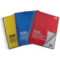 300 Pages 3-Subject Notebook 8X10.5