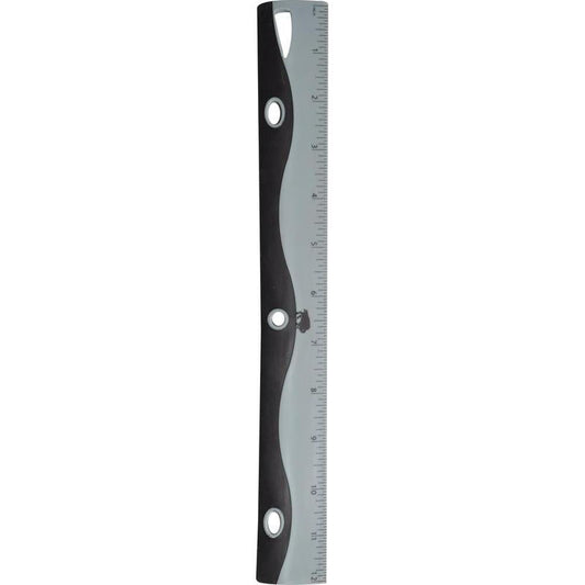 Ruler Supergrip with Binder Holes 12''/30 cm
