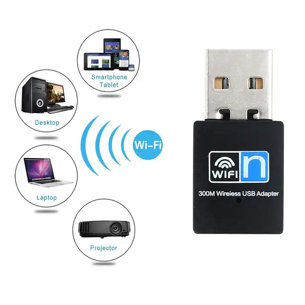 Adaptateur USB sans fil 802.11N 300 Mbps