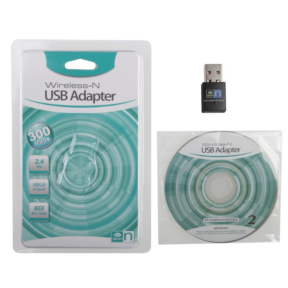 Adaptateur USB sans fil 802.11N 300 Mbps