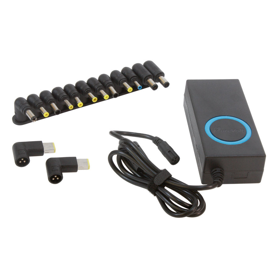 Adaptateur universel d′alimentation pour ordinateur portable avec 14 embouts - 90 W