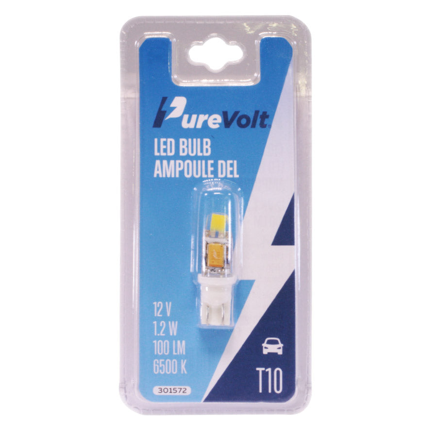 Ampoule DEL T10 - 12 V - 1.2 W - 6500 K