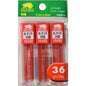 HB Pencil Red Leads, 36 Leads/Pack 0.7mm