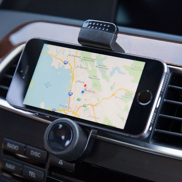 Support de téléphone portable/GPS pour grille d′aération de véhicule