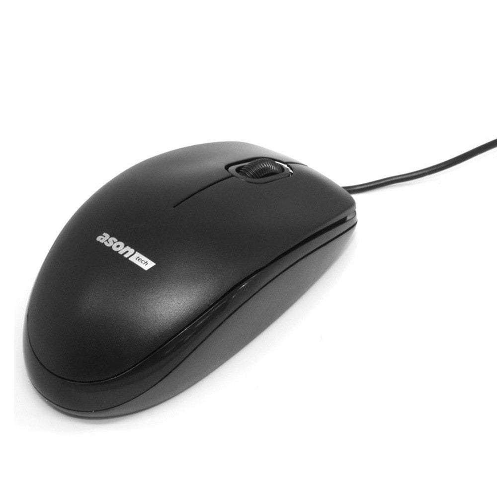 Souris optique à 3 boutons avec fil - USB - 1000 DPI