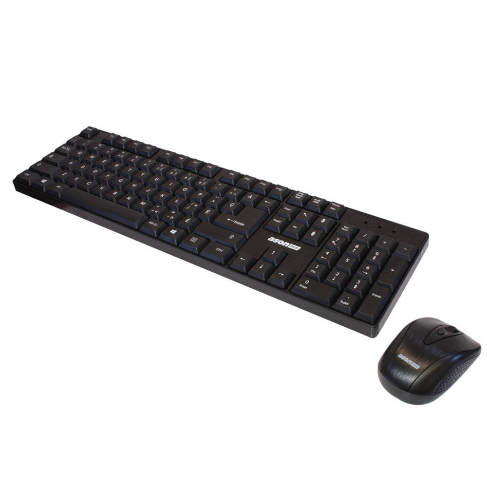 Ensemble de clavier et souris sans fil à 4 boutons