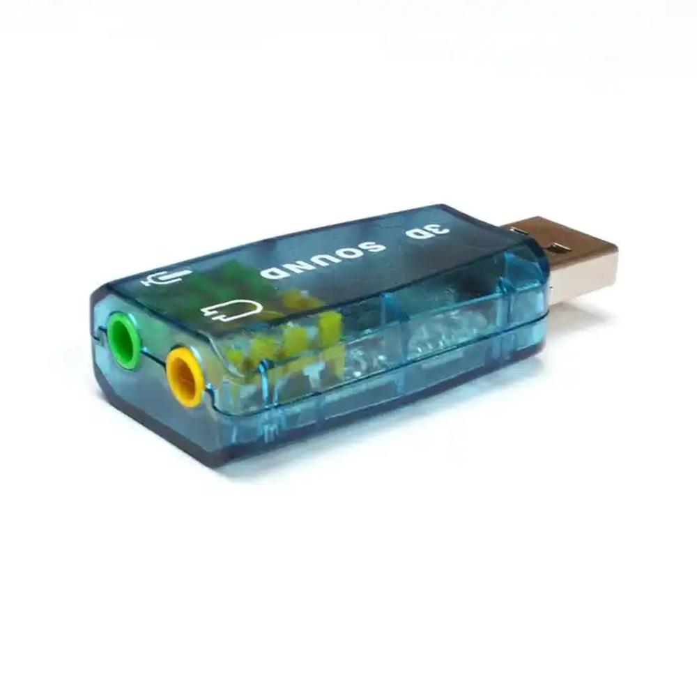 Carte de son USB 3D virtuelle 5.1