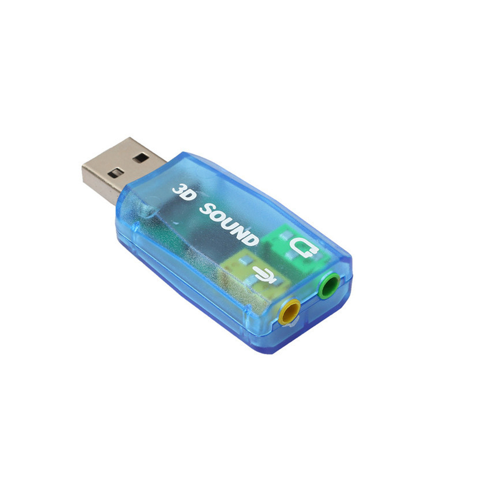 Carte de son USB 3D virtuelle 5.1