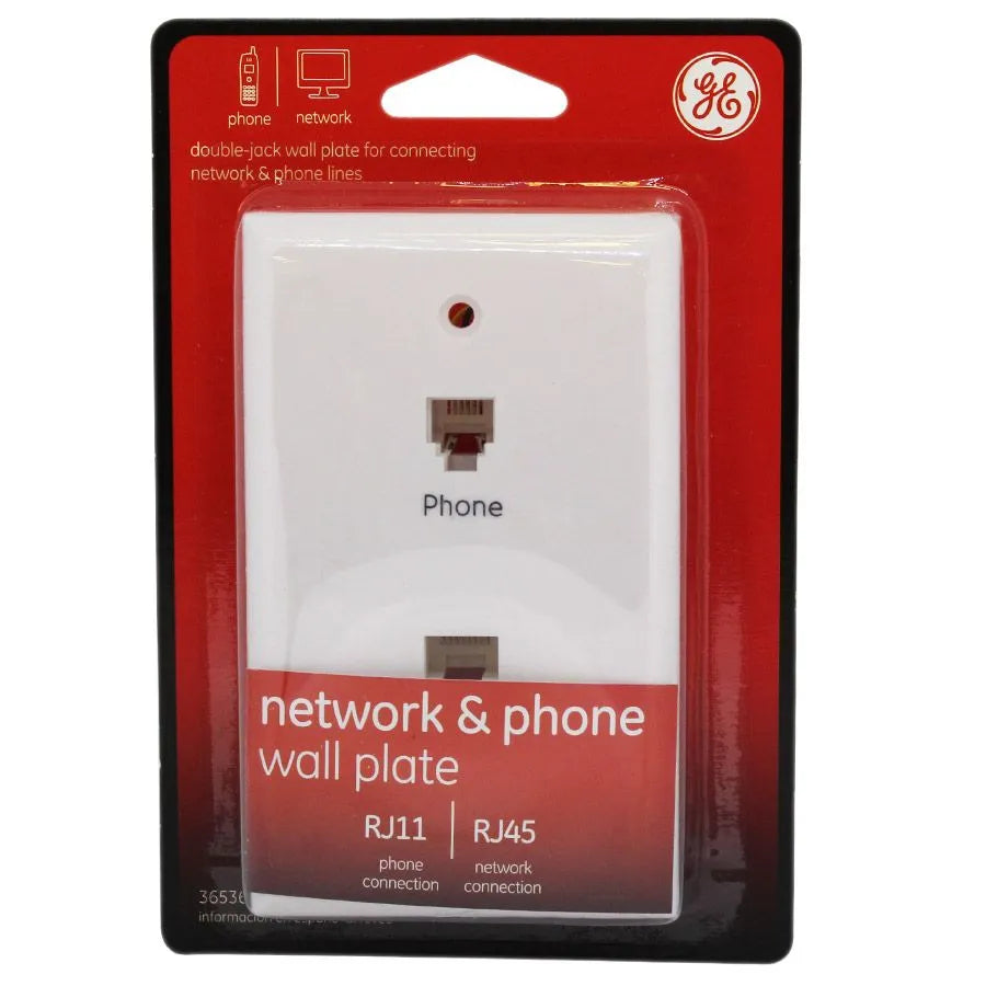 Plaque murale pour réseau et téléphone