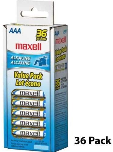 Piles Alcalines AAA - 36/pqt