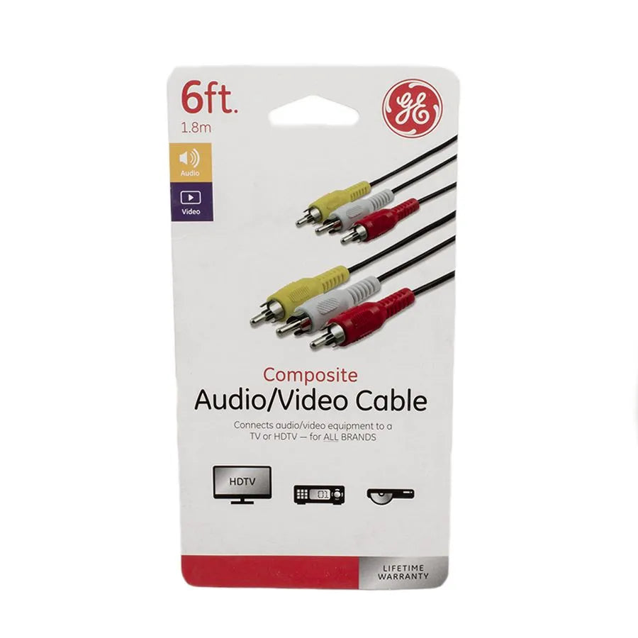 Câble RCA - 1,8 m (6 pi)