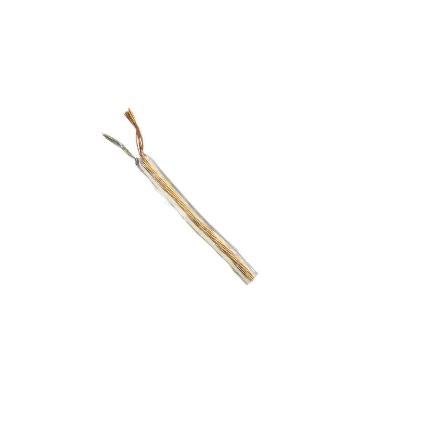 Fil à haut-parleur cuivre 2c/20 AWG - Transparent- 15.2 m