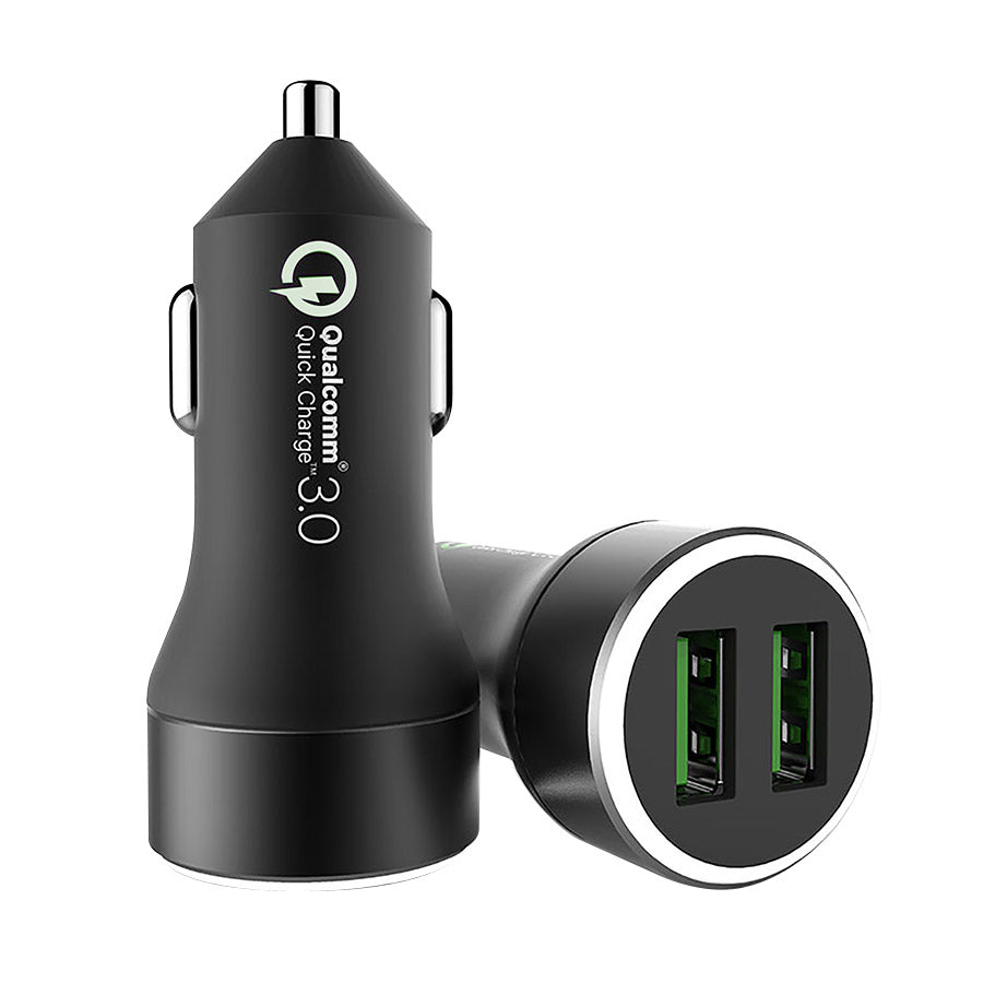Chargeur USB 3.0 pour voiture - 2 ports
