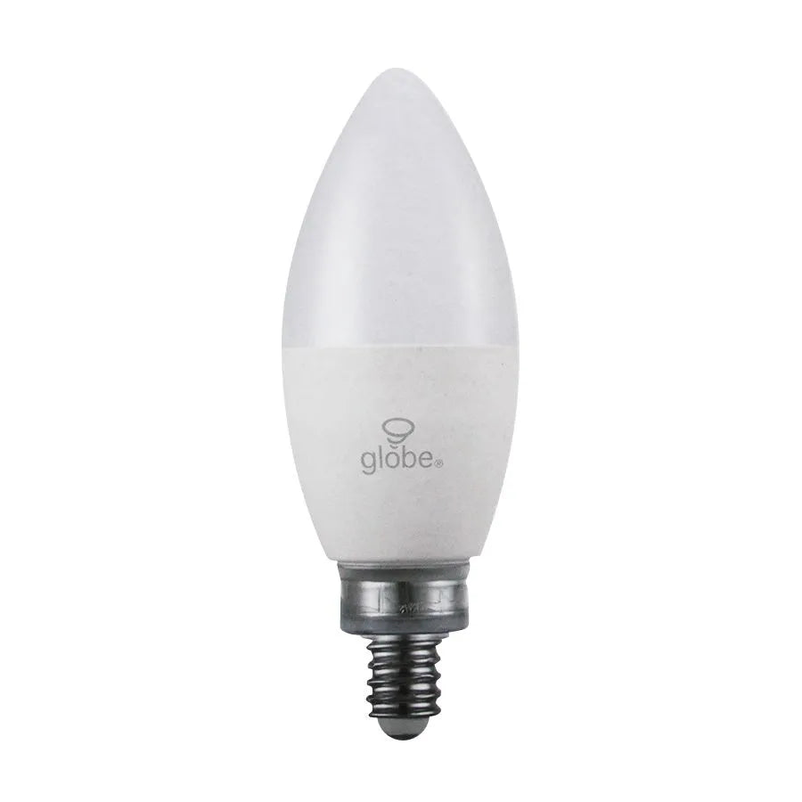 Ampoule DEL B10 à 3 intensités - 120V - 5.5 W - E12- 2700 K