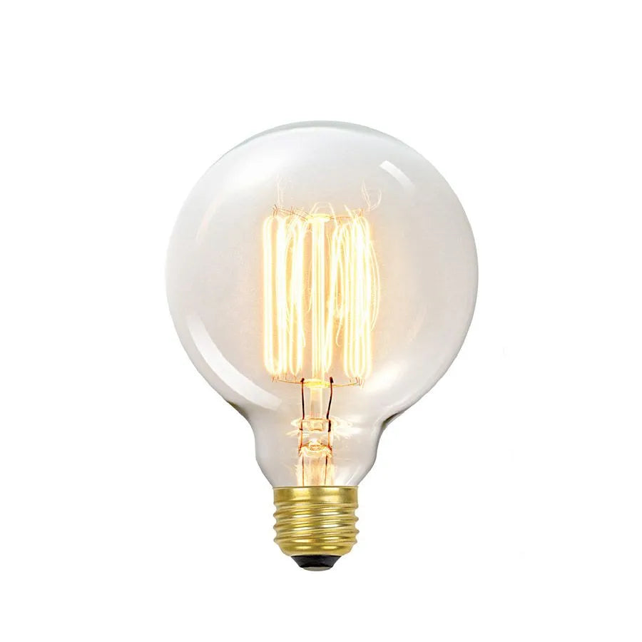 Ampoule incandescente graduelle à filament Globe - G30 - 60W - E26 - 2700K