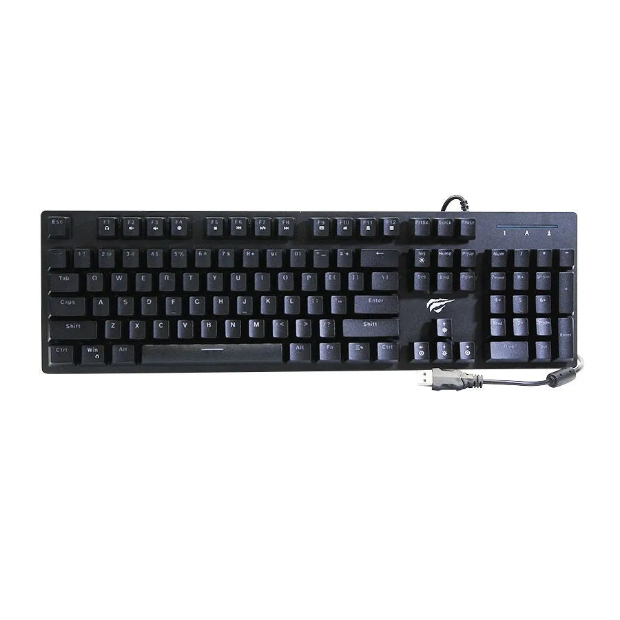 Clavier mécanique rétroéclairé RVB de jeu - USB - 104 touches