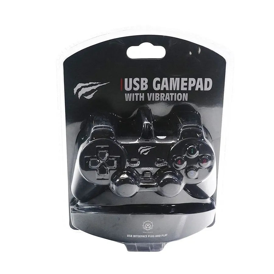 Manette de jeu vibrante pour ordinateur - USB
