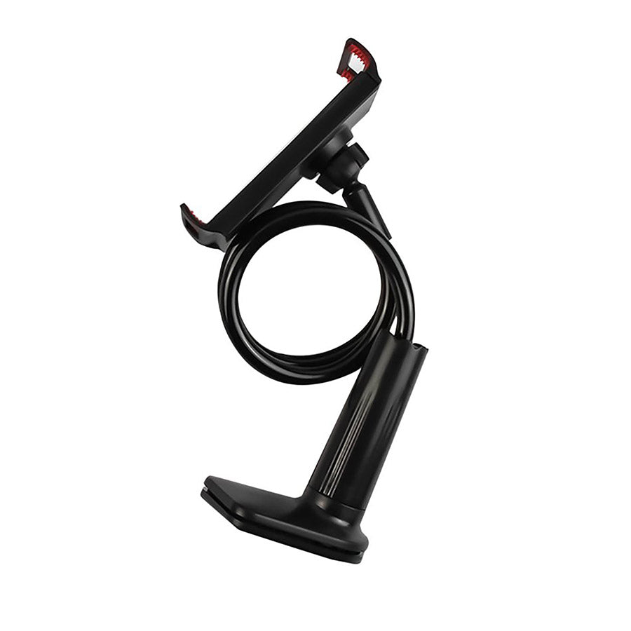 Support flexible de table pour téléphone intelligent et tablette - Noir
