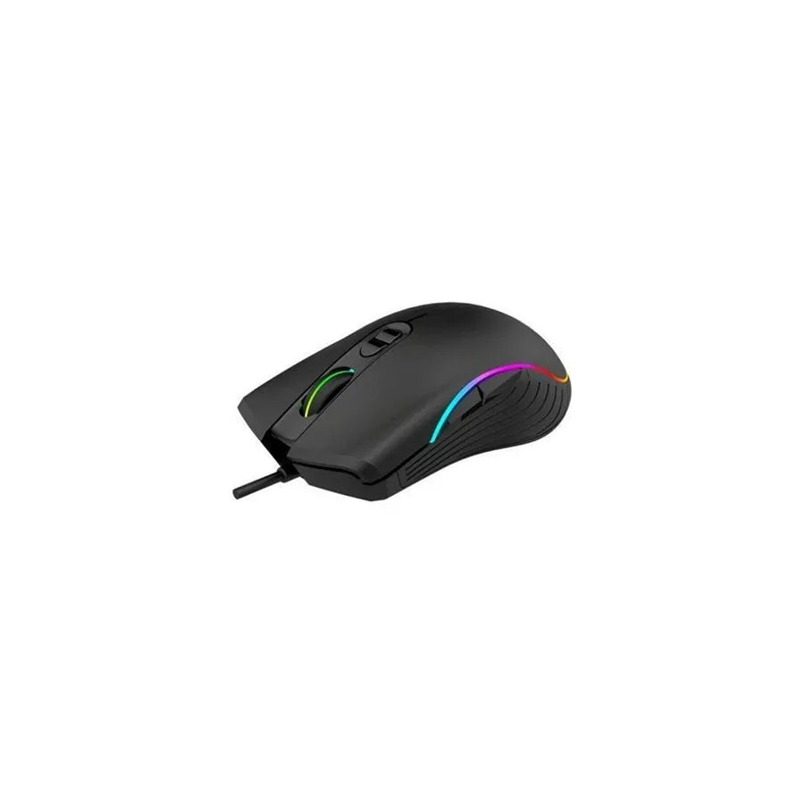 Souris de jeux rétroéclairée avec fil - RVB - 7 boutons - USB