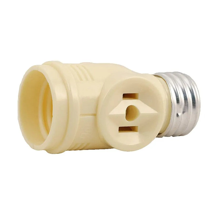 Douille pour ampoule avec 2 prises intégrées - 125V - 660W - E26