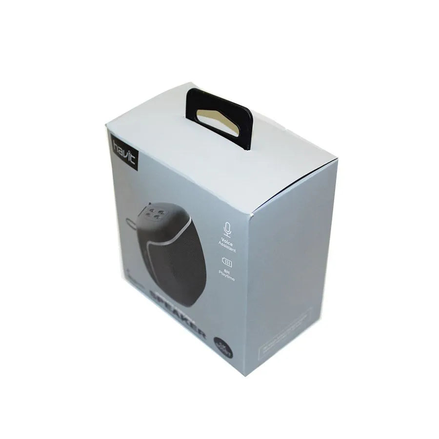 Mini enceinte portable Bluetooth 5.0 - USB/FM/AUX - Noir