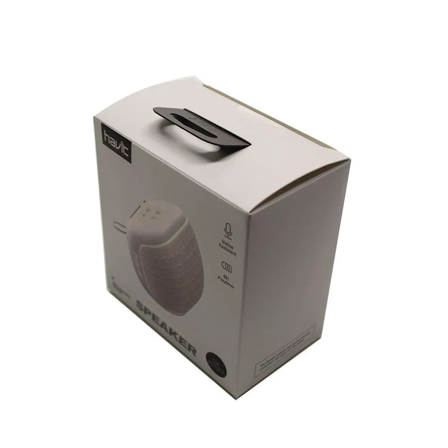 Mini enceinte portable Bluetooth 5.0 - USB/FM/AUX - Gris