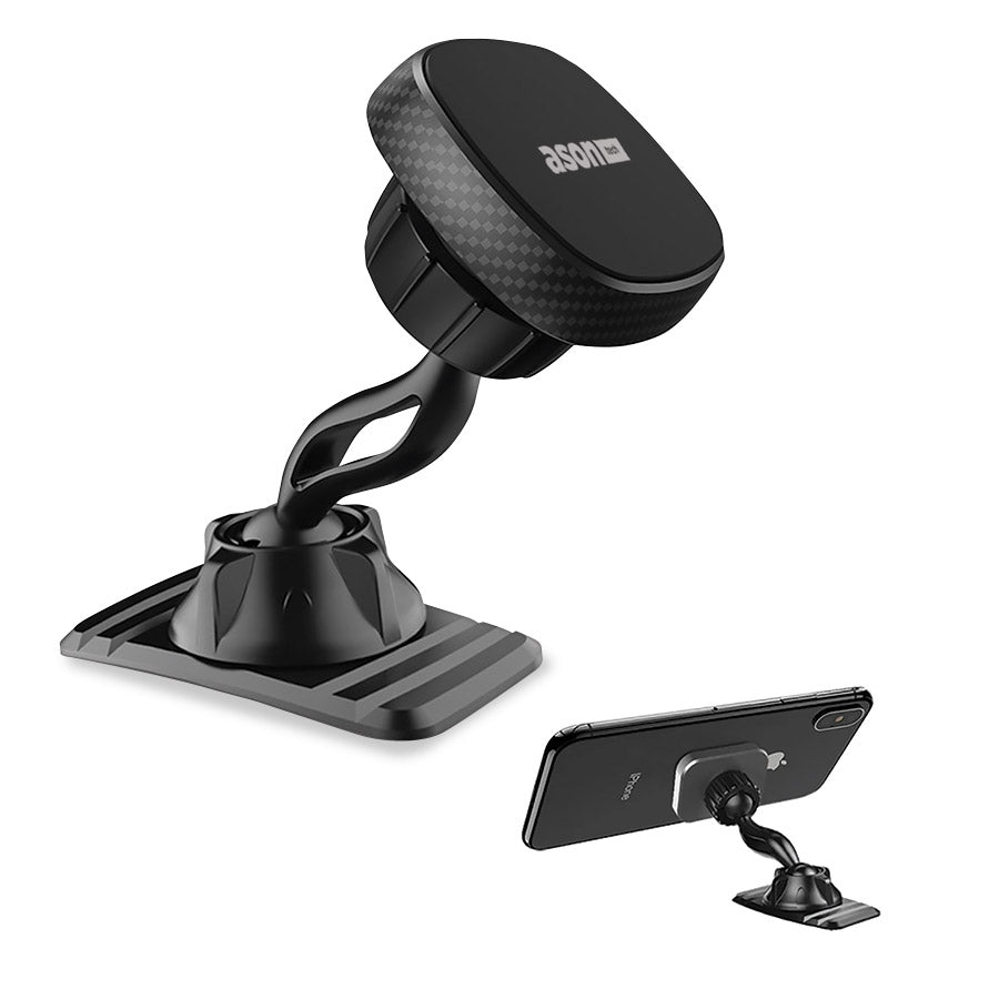 Support de téléphone magnétique à fixation adhésive amovible pour voiture