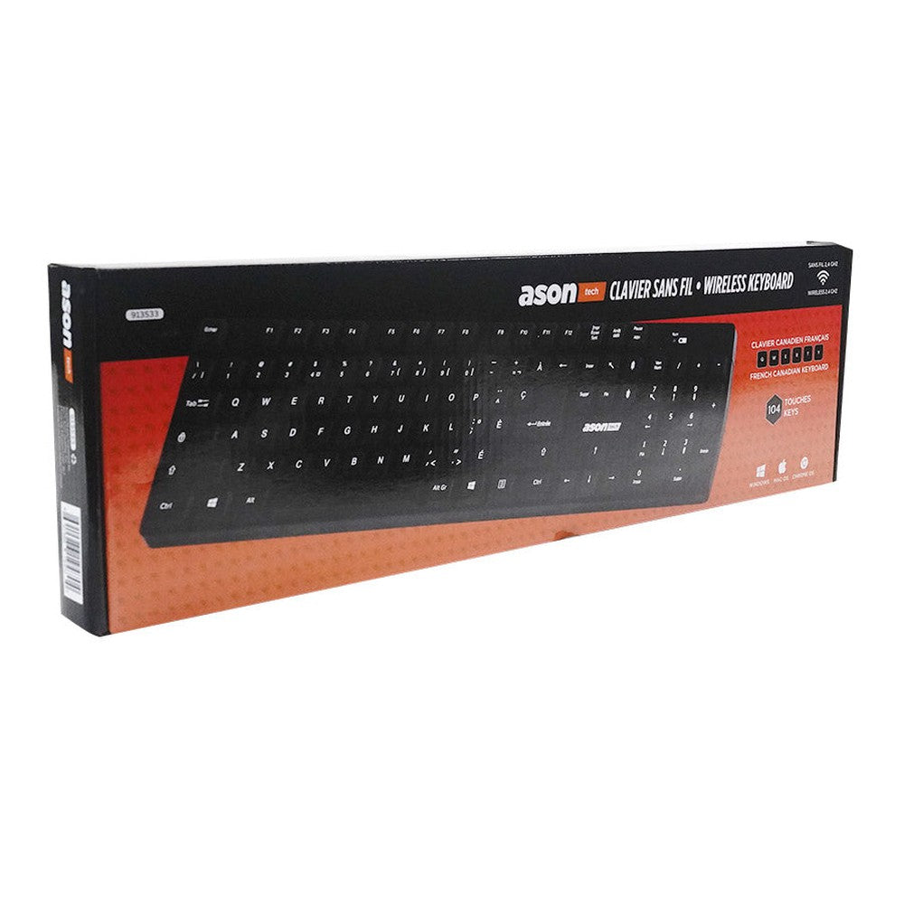 Clavier sans fil - 104 touches