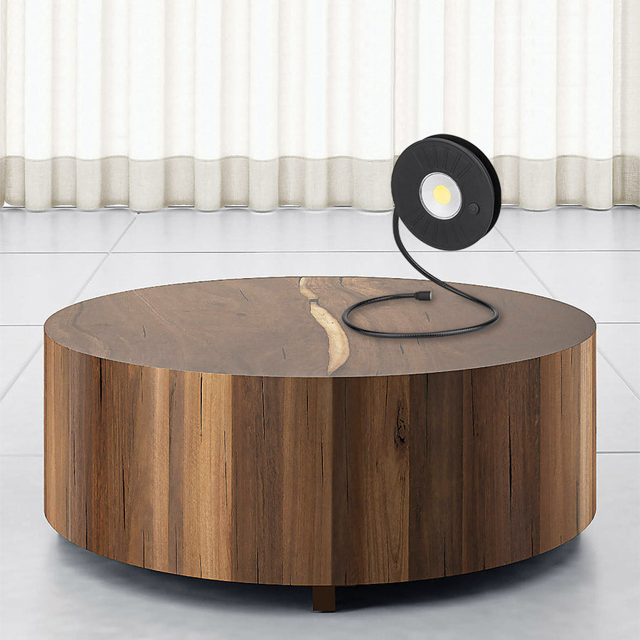Lampe DEL COB magnétique avec col flexible