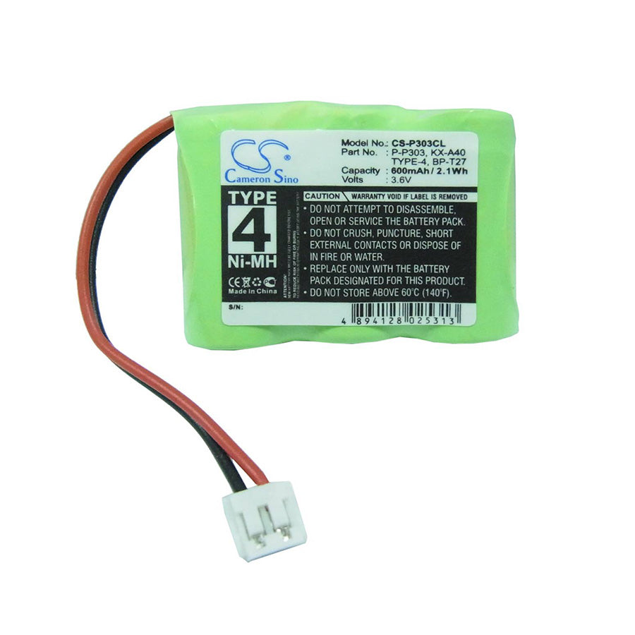 Batterie rechargeable UL122 pour téléphone sans-fil - Ni-Cd - 3.6 V - 600 mAh