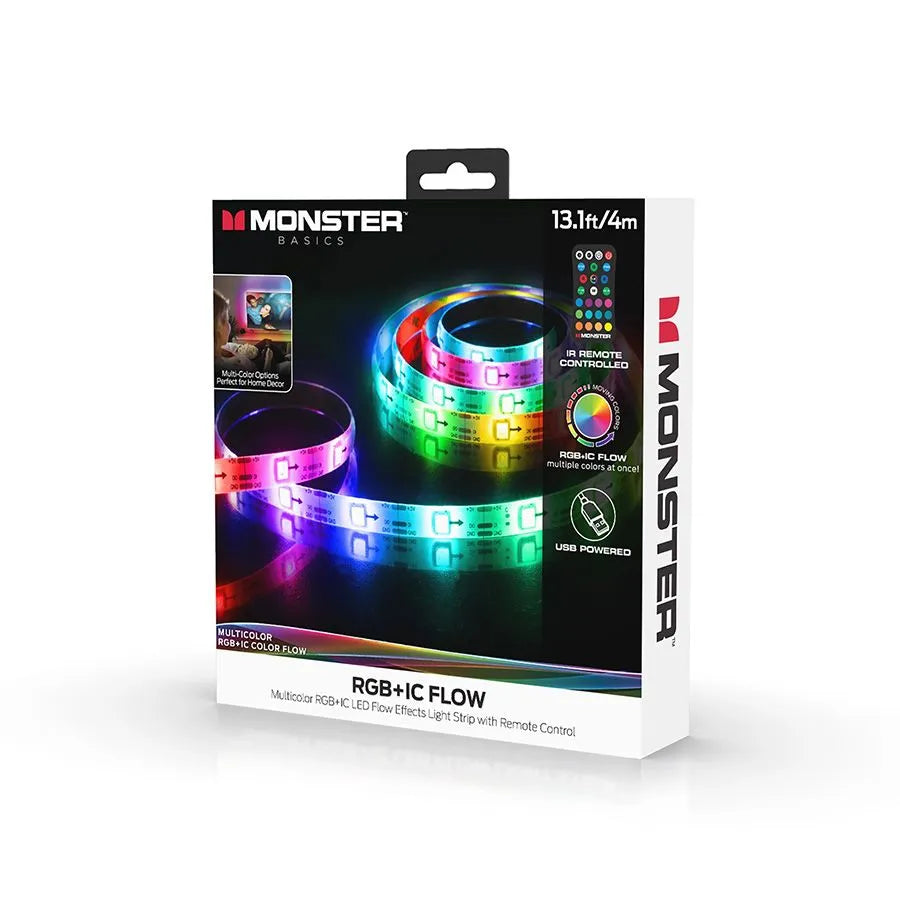 Addressable Flexible LED Strip with Remote Control - USB - RGB - 4m