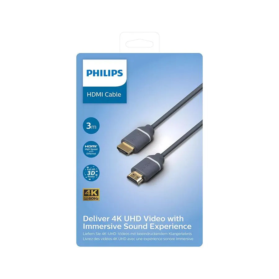 Câble HDMI 2.0 haute vitesse avec liaison Ethernet - 4K UHD - 3 m